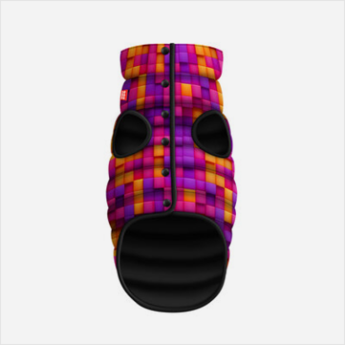Collar WAUDOG Clothes куртка для собак, розмір XS 22, малюнок Куби 3D