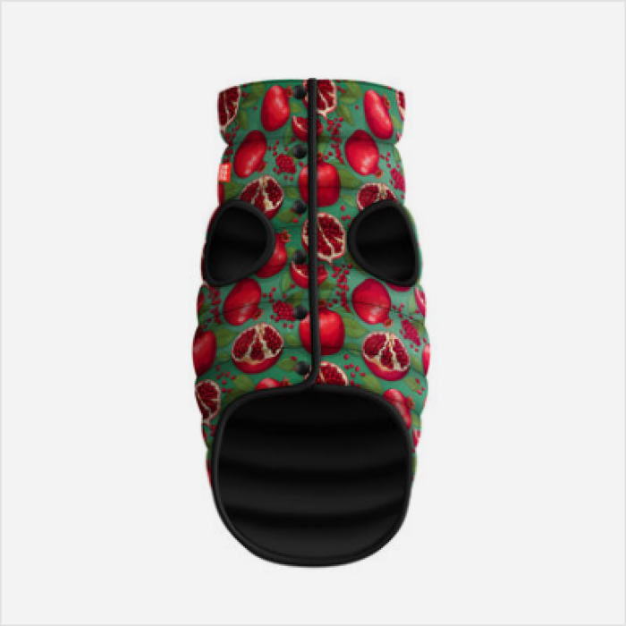 Collar WAUDOG Clothes куртка для собак, размер XS 22, рисунок Гранаты