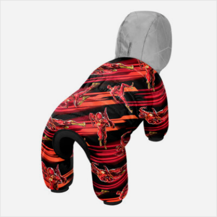 Collar WAUDOG Clothes комбінезон для собак, розмір XS 22, малюнок Швидкість Флеша