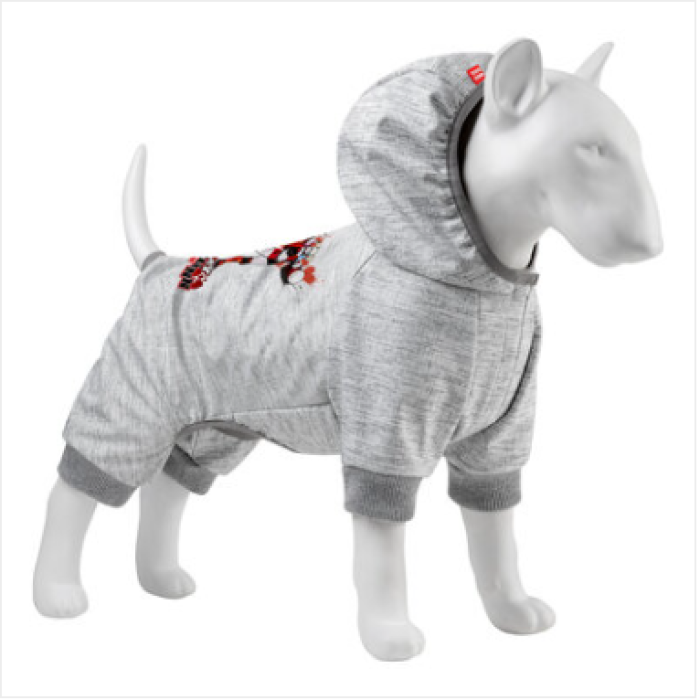 Collar WAUDOG Clothes комбинезон для собак, размер M 47, софтшелл, рисунок Харли Квинн