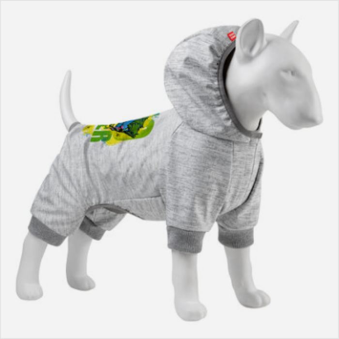 Collar WAUDOG Clothes комбинезон для собак, размер S 40, софтшелл, рисунок Джокер