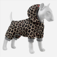 Collar WAUDOG Clothes комбинезон для собак, размер XS 22, софтшелл, рисунок Леопард
