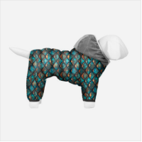 Collar WAUDOG Clothes комбінезон для собак, розмір XS 22, малюнок Луска