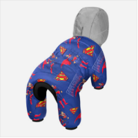 Collar WAUDOG Clothes комбінезон для собак, розмір XS 22, малюнок Сила Супермена