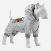 Collar WAUDOG Clothes комбинезон для собак, размер M 35, софтшелл, рисунок Чудо-женщина комикс