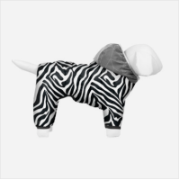Collar WAUDOG Clothes комбинезон для собак, размер XS 25, рисунок Зебра