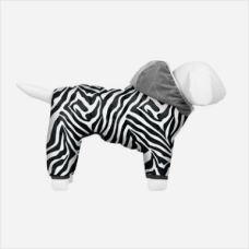 Collar WAUDOG Clothes комбінезон для собак, розмір XS 22, малюнок Зебра