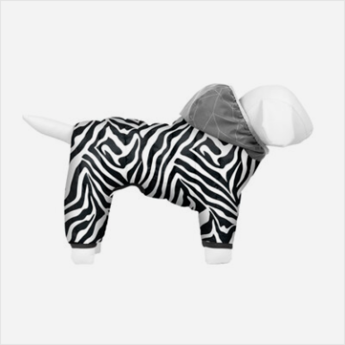 Collar WAUDOG Clothes комбинезон для собак, размер XS 22, рисунок Зебра