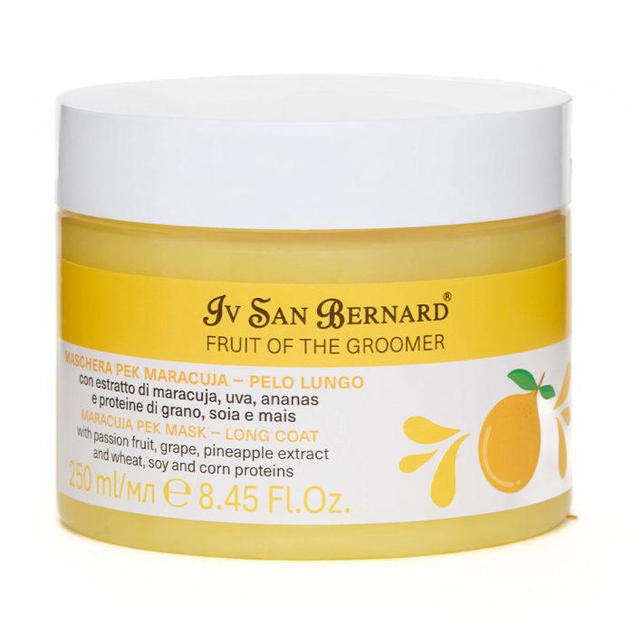 Iv San Bernard Fruit of the Groomer маска для котів і собак, Маракуйя для довгої шерсті, 250 мл