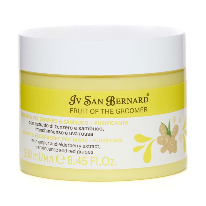 Iv San Bernard Fruit of the Groomer маска для котів і собак, Імбир та бузина дезінфікуюча, 250 мл