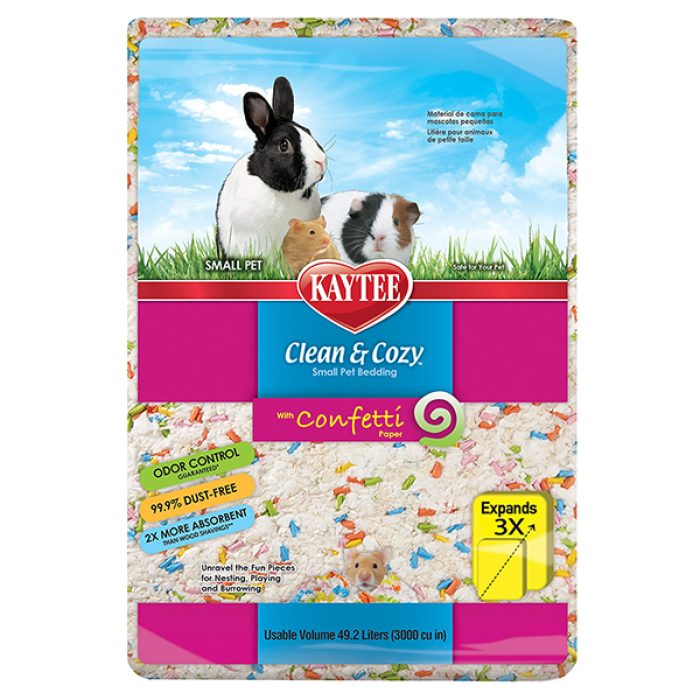 Kaytee Clean&Cozy подстилка для грызунов, Confetti, 49.2 л