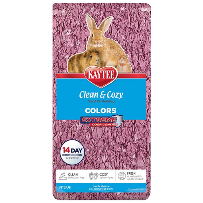 Kaytee Clean&Cozy подстилка для грызунов, Colors Plum, 24.6 л