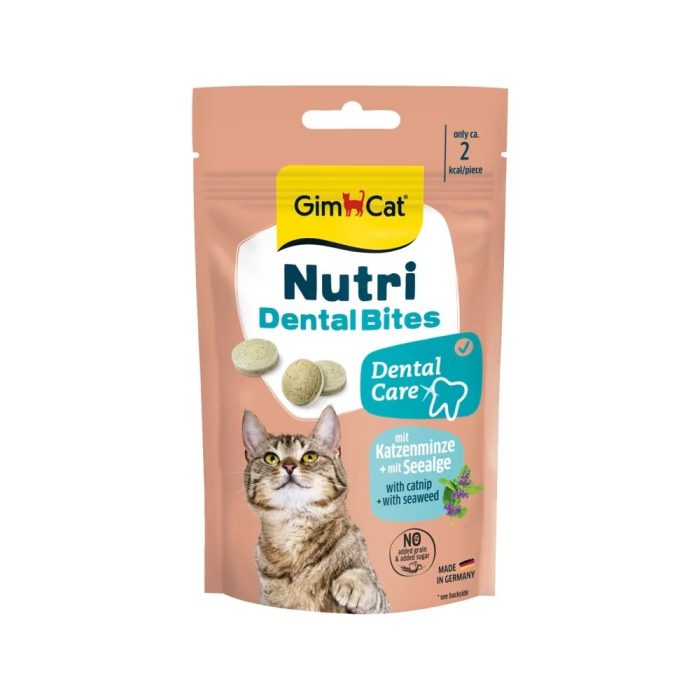 Gimpet GimCat Nutri Bites витаминные лакомства для кошек, Kitten Bites для котят, 40 г