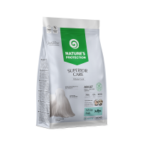 Сухой корм Nature's Protection Superior Care White Dogs Adult Small and Mini Breeds для собак, с белой рыбой, 1.5 кг