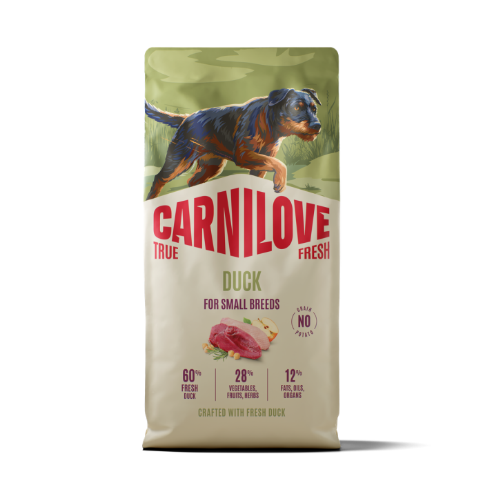 Carnilove True Fresh Duck Small Breed сухий корм для собак малих порід (качка) 1,5 кг