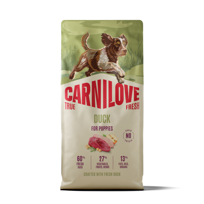 Carnilove True Fresh Puppy Duck сухий корм для цуценят (качка) 1,5 кг