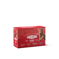Carnilove Gravy Multipack for Cats вологий корм для котів (індичка, качка, фазан, форель) 1.02 кг