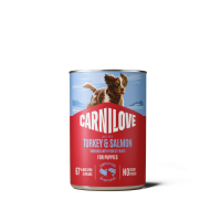 Carnilove Salmon & Turkey for Puppies консерви для цуценят (лосось, індичка) 400 г
