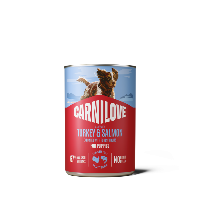 Carnilove Salmon & Turkey for Puppies консерви для цуценят (лосось, індичка) 400 г