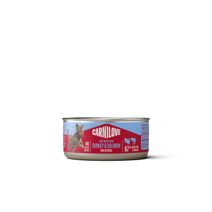 Carnilove Turkey & Salmon Kitten консерви для кошенят (індичка, лосось) 100 г