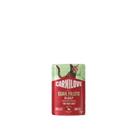 Carnilove Jelly Quail with Dandelion вологий корм для котів (перепілка, індичка) 85 г