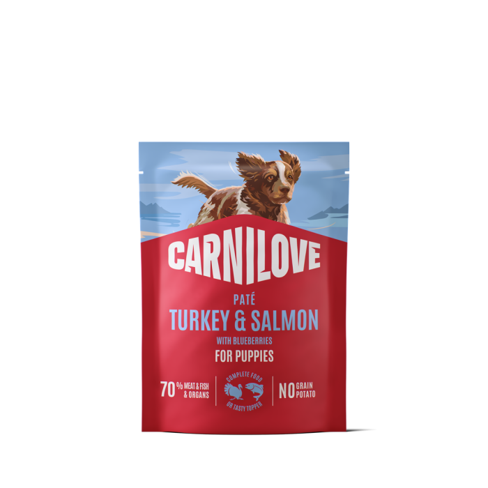 Carnilove Turkey & Salmon with Blueberries Puppy вологий корм для цуценят (індичка, лосось) 300 г