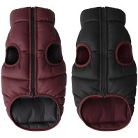 WAUDOG Re-clothes курточка для собак двостороння, розмір M45, бордово-чорна