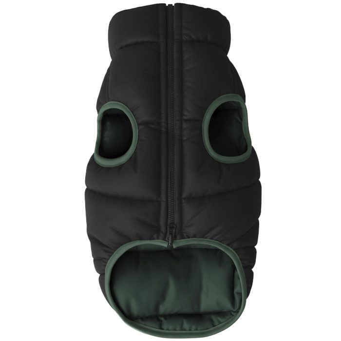 WAUDOG Re-clothes курточка для собак двостороння, розмір XS22, смарагдово-чорна