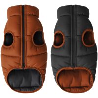 WAUDOG Re-clothes курточка для собак двостороння, розмір S30, теракотово-чорна