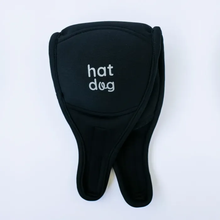 Hat-Dog Звукоізоляційний шолом для собак, розмір XS, чорний