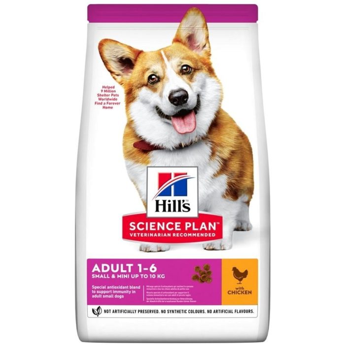 Hills Science Plan Canine Adult Small & Mini Chicken Сухой корм (курица) 3 кг