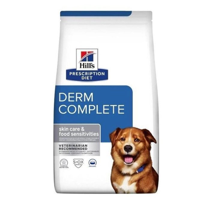Hills Prescription Diet Canine DermComplete Egg & Rice Сухой корм (яйцо) 1,5 кг