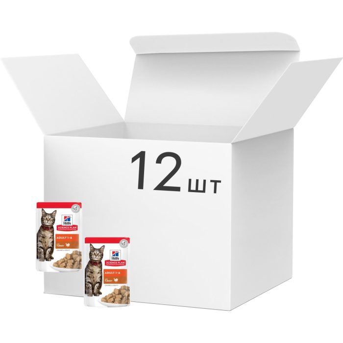 Hills Science Plan Feline Adult Turkey Pouch Консерва | Влажный корм (индейка) 85 г