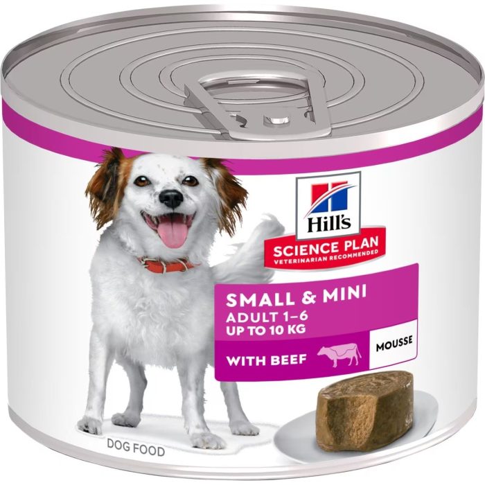Hills Science Plan Canine Adult Small & Mini Chicken Mousse Can Консерва | Влажный корм (курица) 200 г