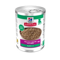Hills Science Plan Canine Puppy Beef Can Консерва | Влажный корм (говядина) 370 г