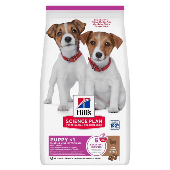 Hills Science Plan Canine Puppy Small & Mini Lamb & Rice Сухой корм (ягненок) 6 кг