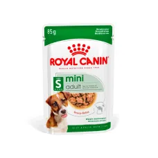 Royal Canin MINI ADULT IN GRAVY влажный корм для собак (птица) 0.085 кг