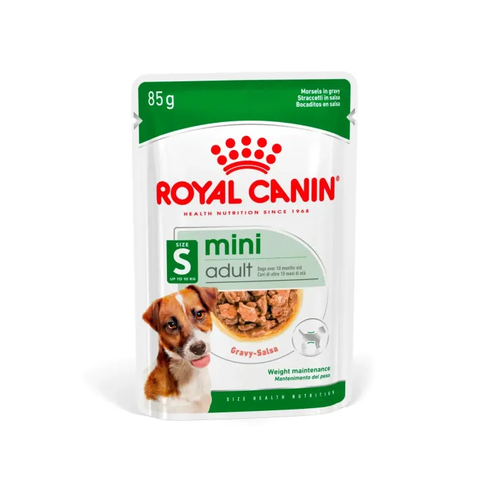 Royal Canin MINI ADULT IN GRAVY вологий корм для собак (птиця) 0.085 кг