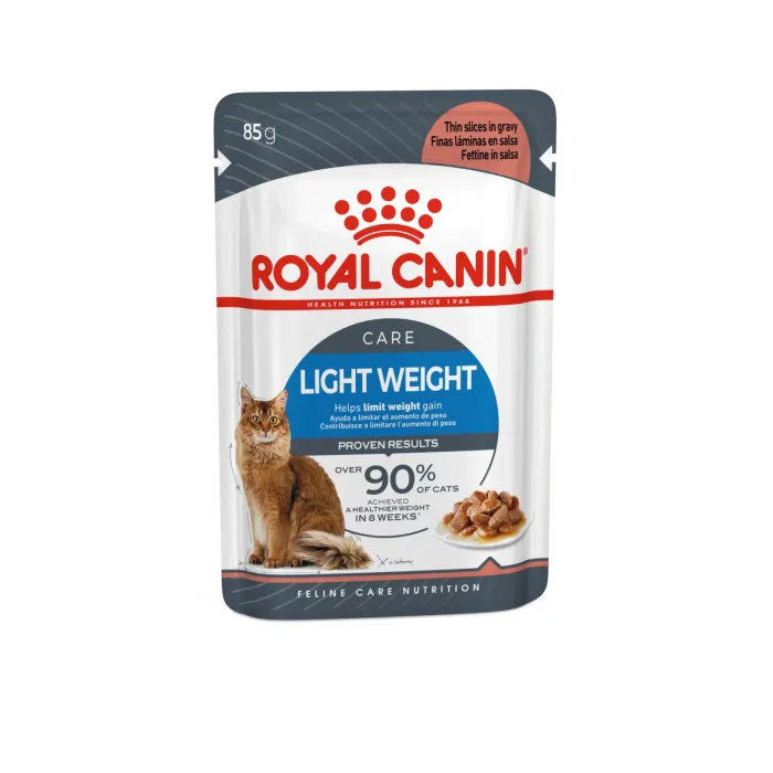 Влажный корм для взрослых кошек ROYAL CANIN LIGHT WEIGHT CARE кусочки в соусе 0,085 кг