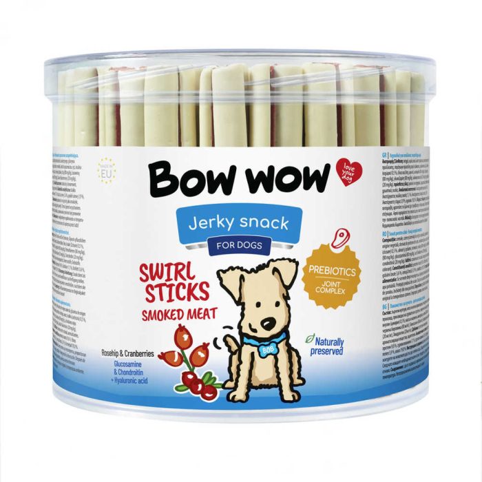 Bow wow Smoked Meat Dried Sticks лакомство для собак (говядина) 55 шт.