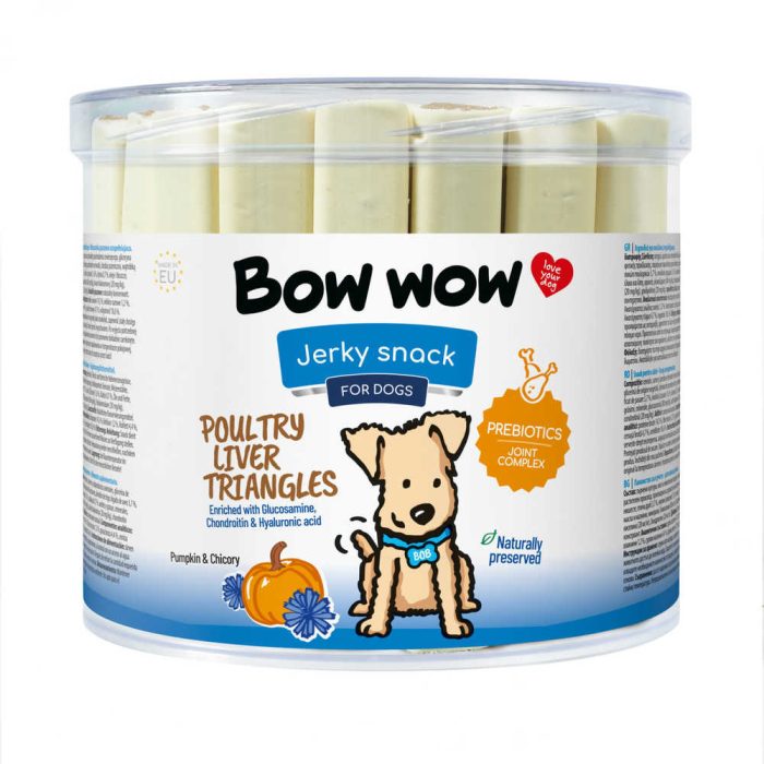 Bow wow Poultry Liver Sticks лакомство для собак (птица) 45 шт.