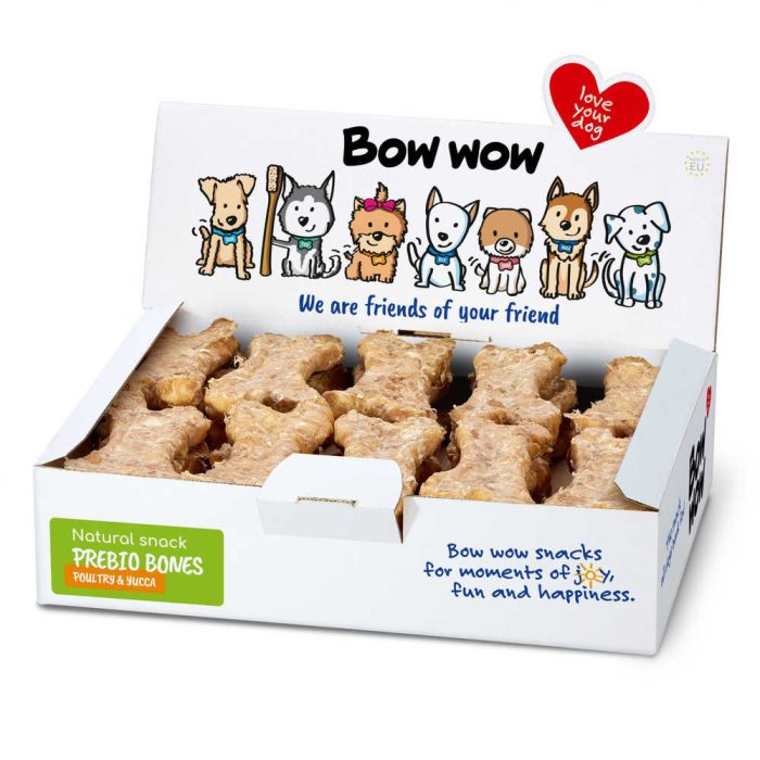 Bow wow Natural Bones Poultry & Yucca лакомство для собак (птица) 30 шт.
