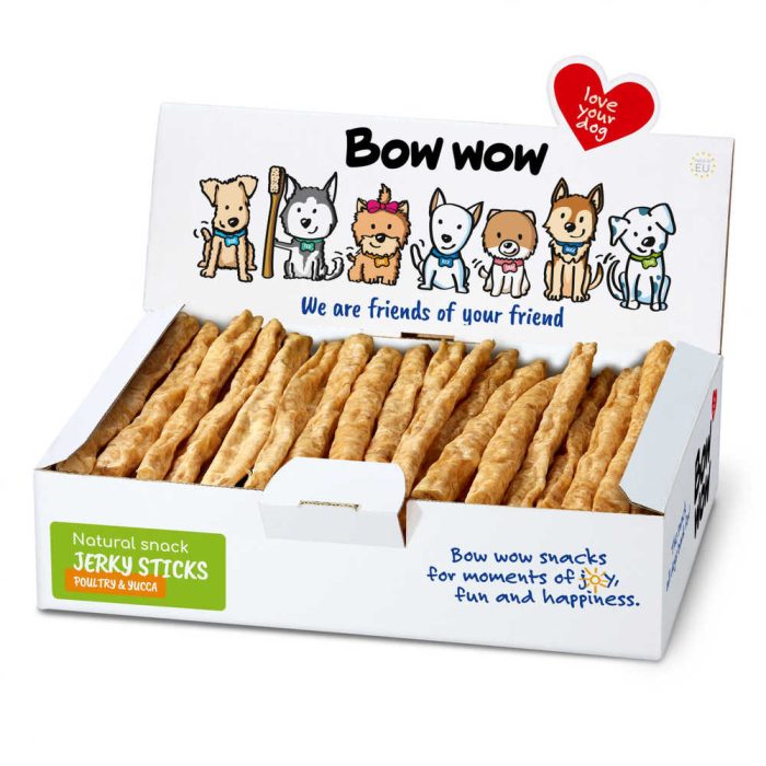 Bow wow Natural Sticks Poultry & Yucca лакомство для собак (птица) 50 шт.