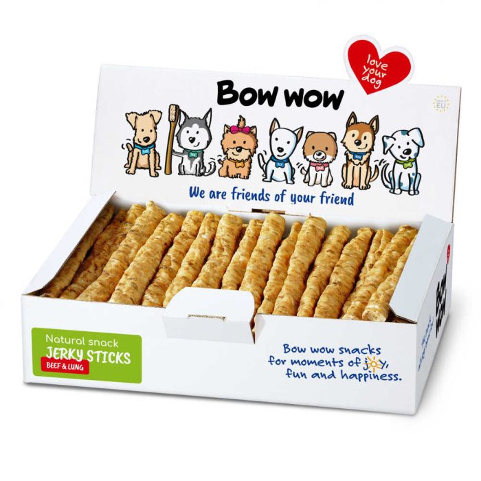 Bow wow Natural Sticks Lungs ласощі для собак (яловичина) 50 шт.