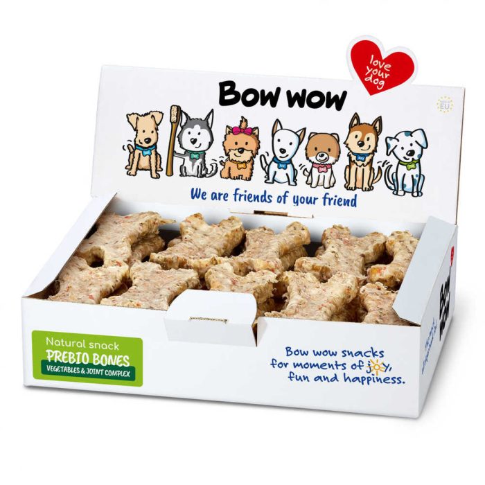 Bow wow Natural Bones Joint Care with Vegetables & Collagen лакомство для собак (говядина) 30 шт.