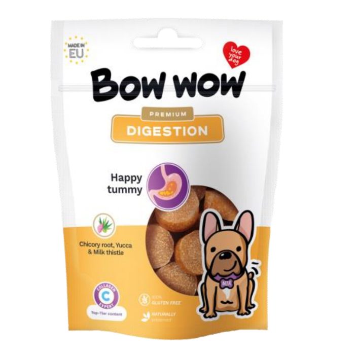Bow wow Digestion Snacks ласощі для собак (яловичина) 60 г