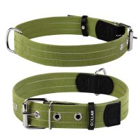 COLLAR Брезент ошейник для собак, размер XL (45 мм, 56-71 см), одинарный классический