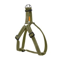 Collar DOG Extreme шлея с поводком для собак, размер XS (14 мм, поводок 115 см, 40-55 см), хаки