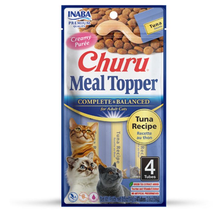 INABA Churu Meal Topper Tuna Recipe крем-лакомство для кошек (тунец) 56 г