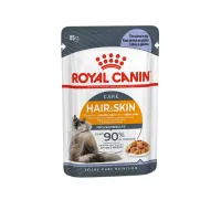 Royal Canin HAIR amp SKIN CARE IN JELLY 0 085 влажный корм для кошек (птица) 0.085 кг